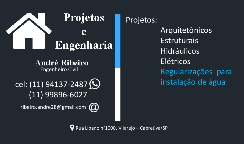 Projetos  e Engenharia – André Ribeiro