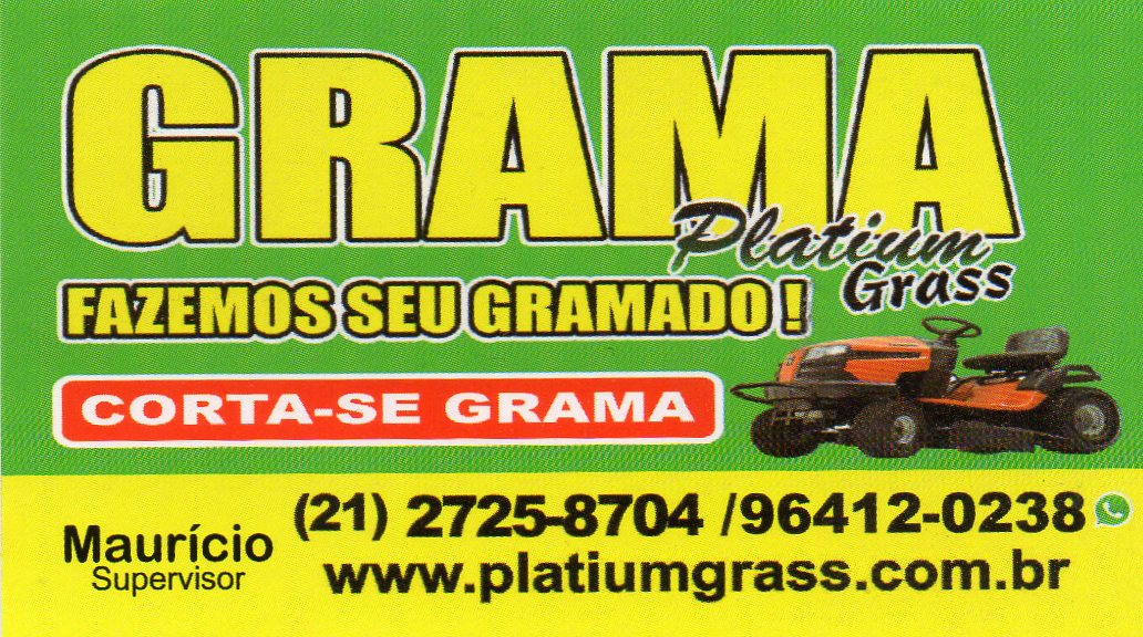 Platium Grass – Gramados! Fornecimento e mão de obra!