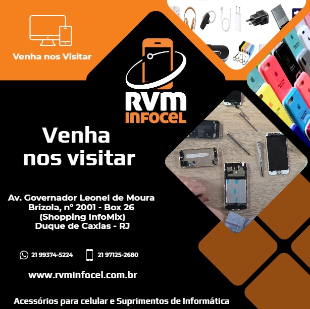 RVM Infocel – Acessórios para celular e Suprimentos de Informática